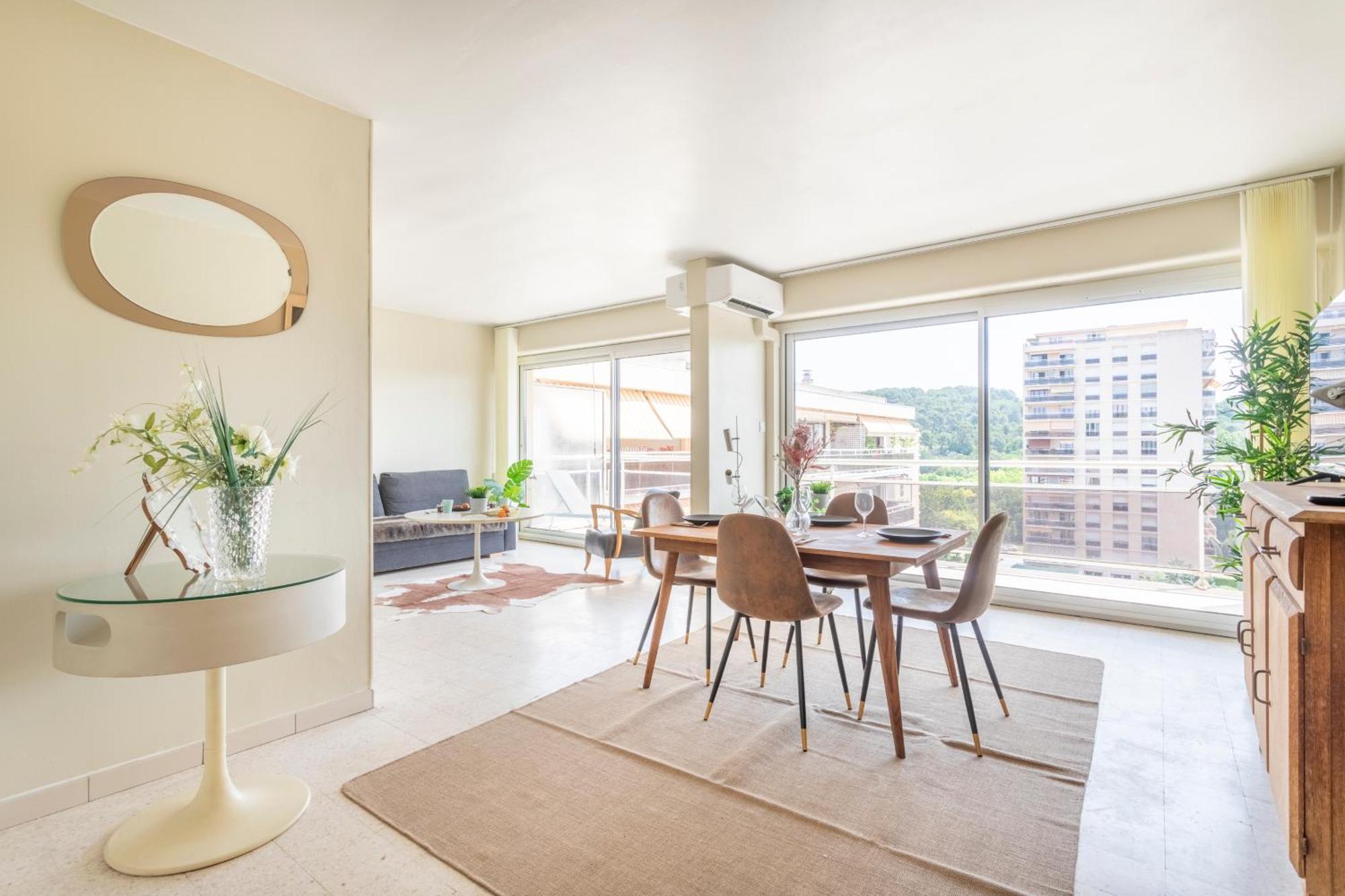 Grand T2 Lumineux Et Climatise Avec Balcon Aix-en-Provence Exterior photo