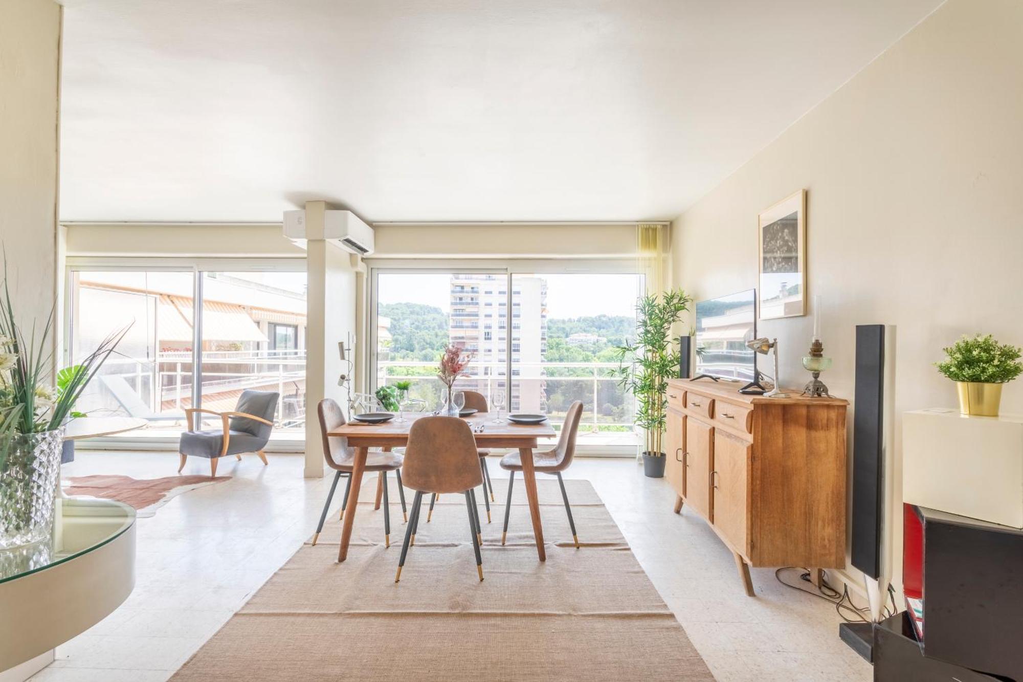 Grand T2 Lumineux Et Climatise Avec Balcon Aix-en-Provence Exterior photo